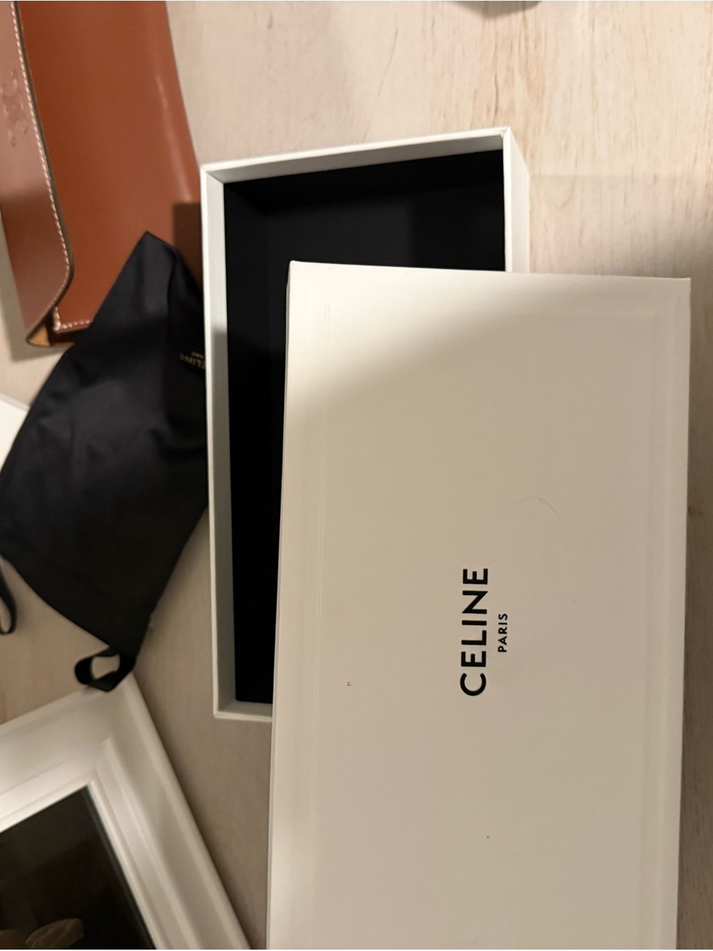 Celine Mauve Cat-Eye Sunglasses with Brown Case - Picture 7 of 12